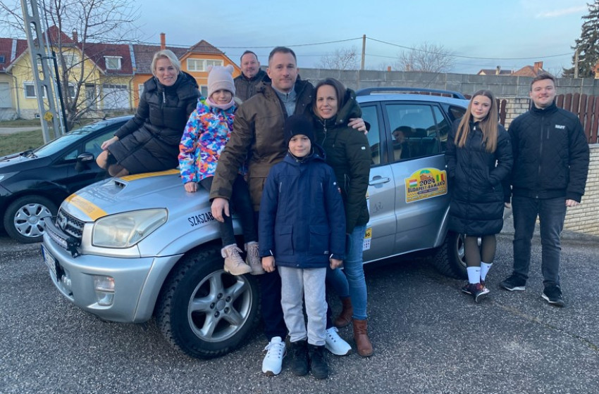 Csornai résztvevői lesznek a Budapest-Bamako futamnak. Afrika felé vették az irányt.